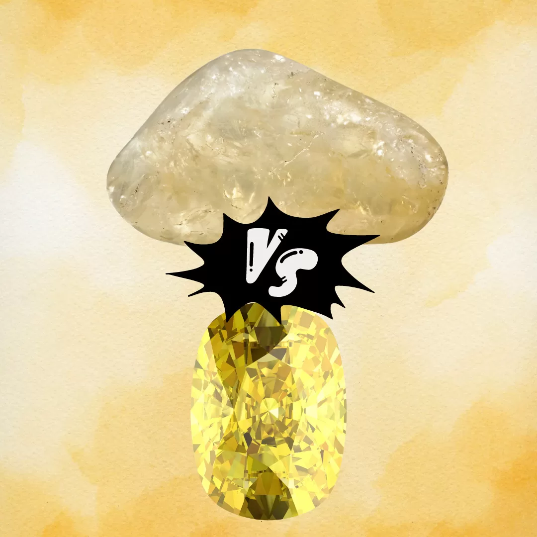 Citrine vs Yellow Sapphire