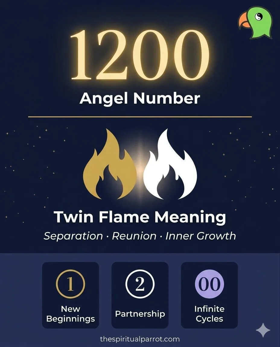 1200 angel number twine flame meaning