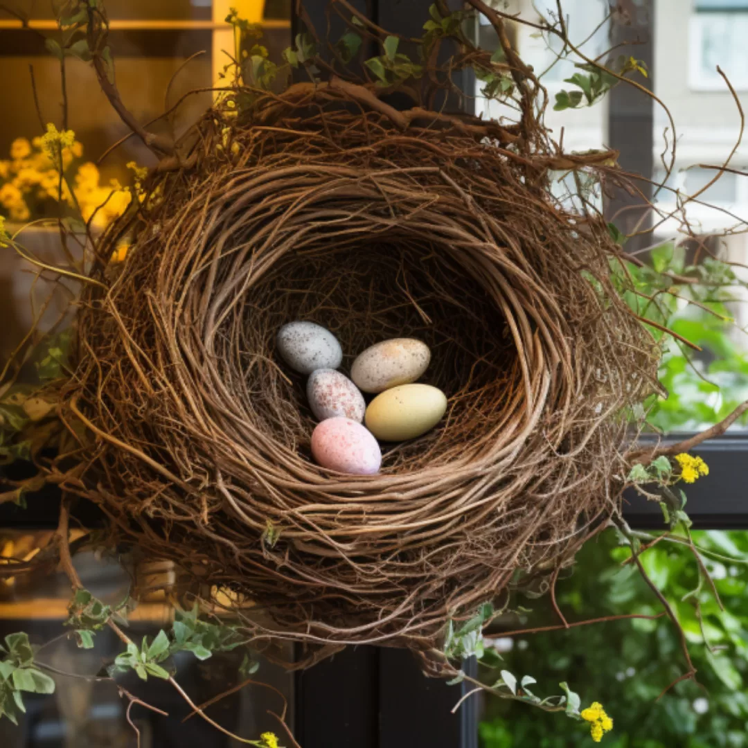 Spiritual Meaning of Bird Nest at Front Door