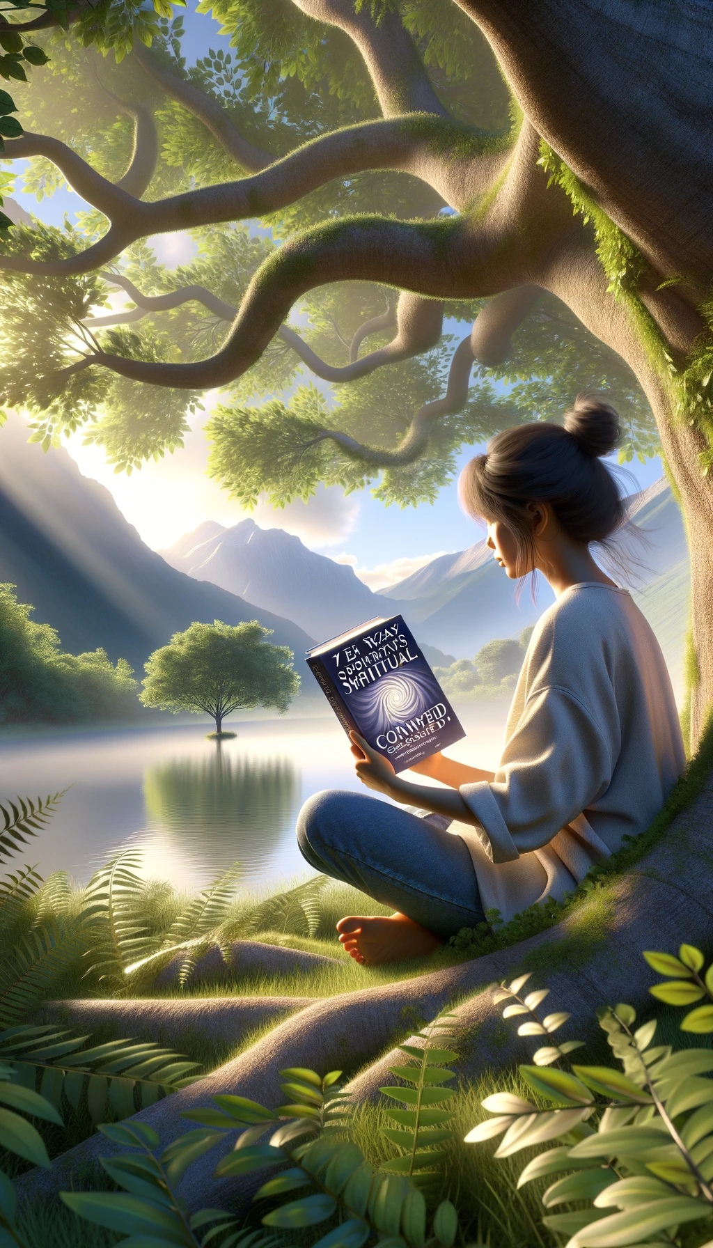 7 Easy Ways Spiritual Whirlwinds Conquered! 7 girl reading about spiritual whirlwinds