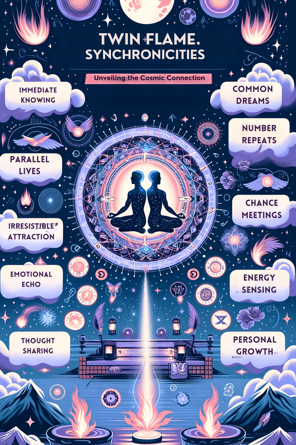 Twin Flame Synchronicities: Key Signs 4 Twin Flame Cosmic Connection