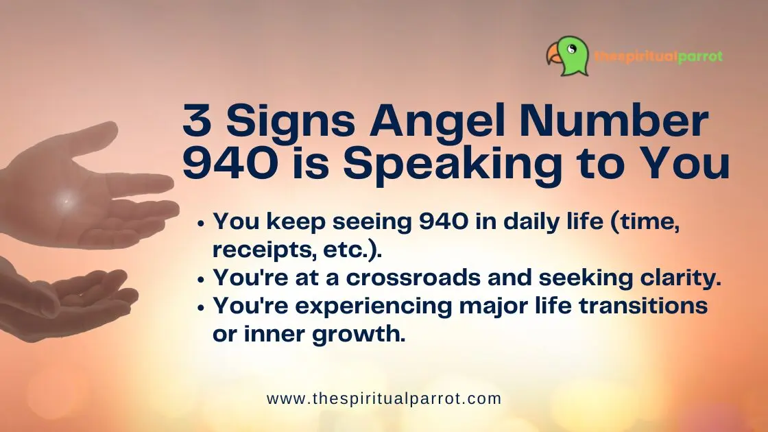 The Angel Number 940 & Its Spiritual Meaning 4 3 Signs Angel Number 940 is Guiding You