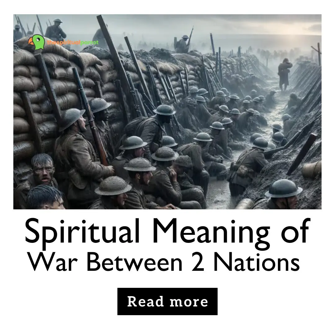 Spiritual Meaning of War Between 2 Nations