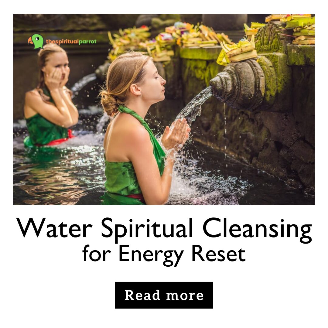 Water Spiritual Cleansing for Energy Reset