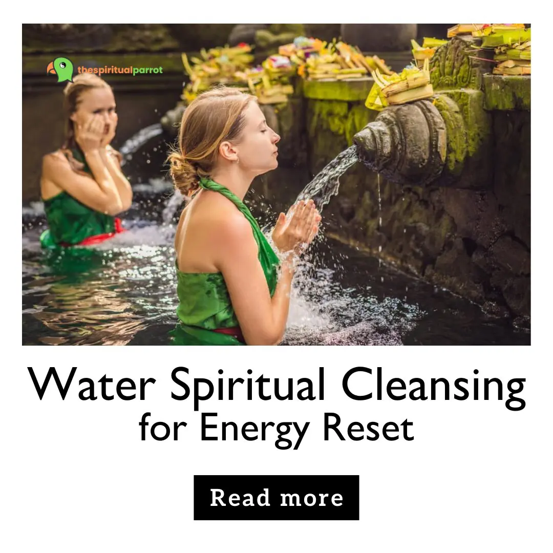 Water Spiritual Cleansing for Energy Reset