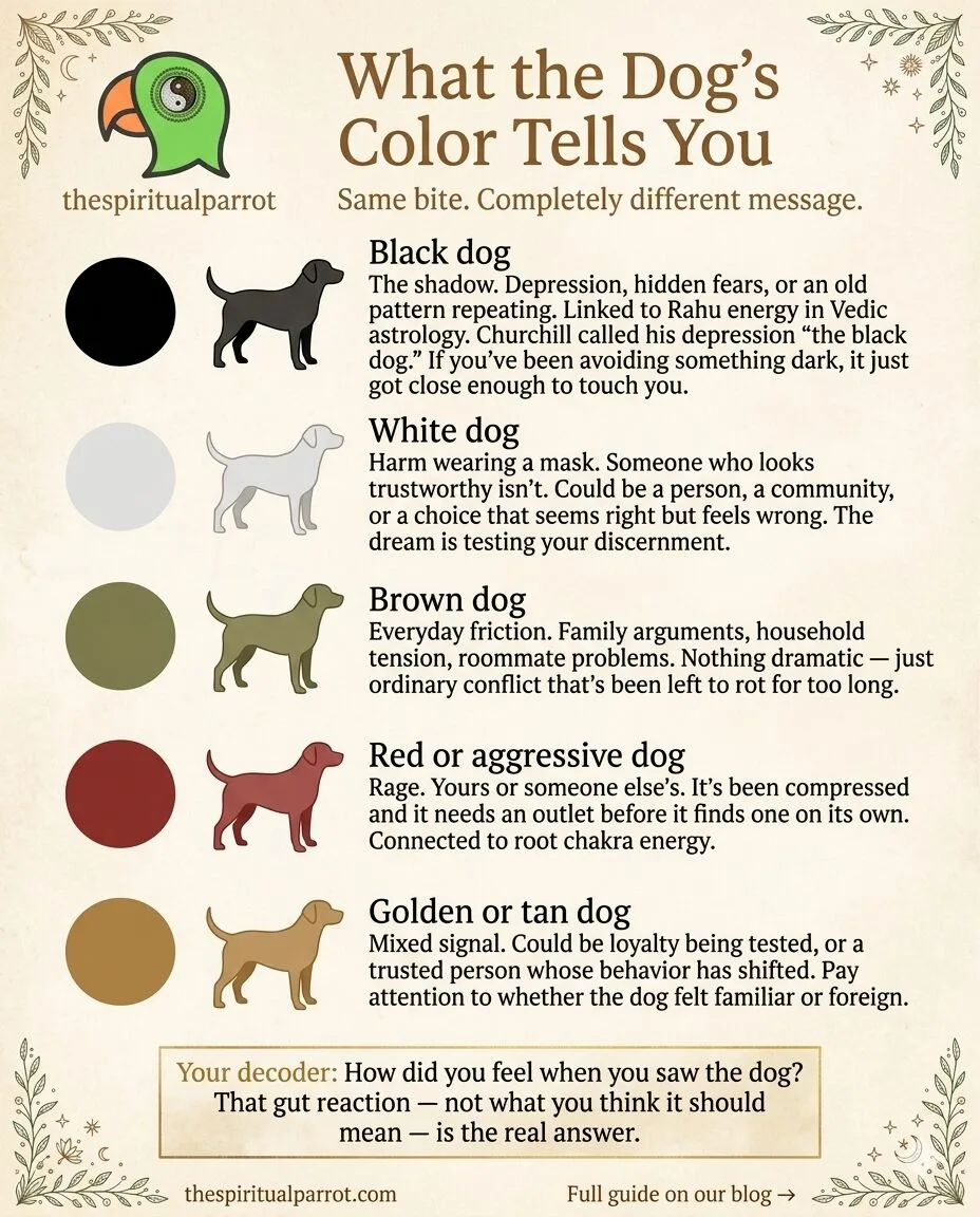 What the dog's color tells you