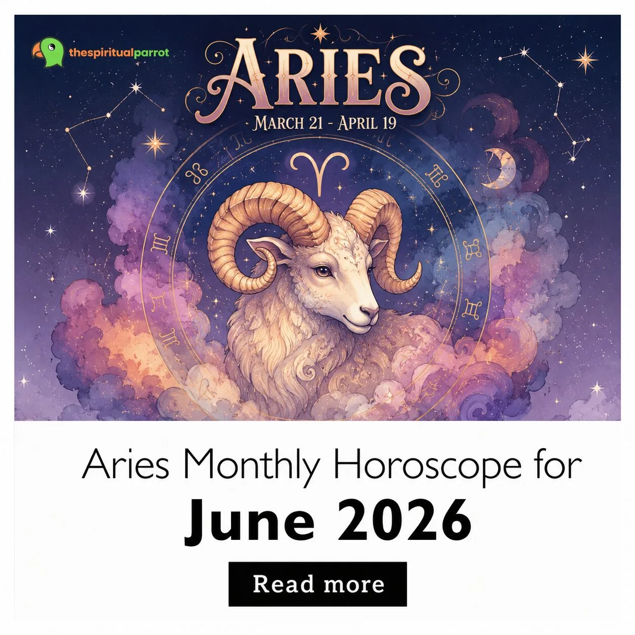 Aries Monthly Horoscope for June 2026