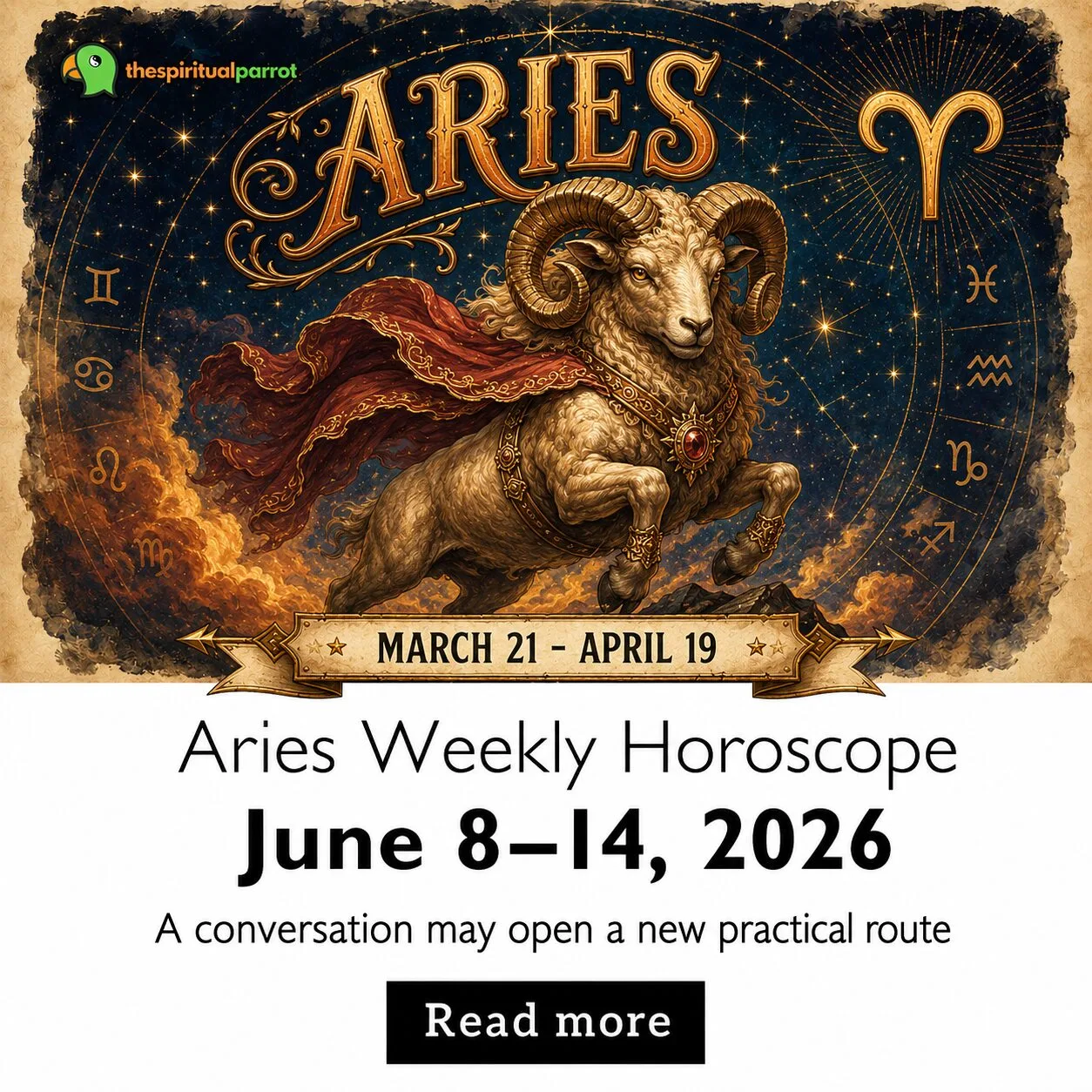 Aries Weekly June 8-14
