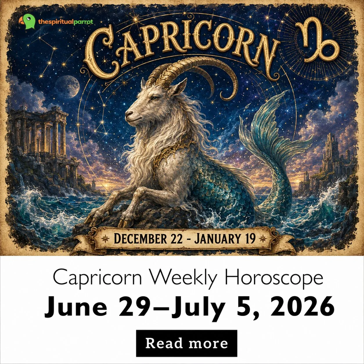 Capricorn Weekly Horoscope, June 29 – July 5, 2026: Partnership, Commitment, and Shared Strength