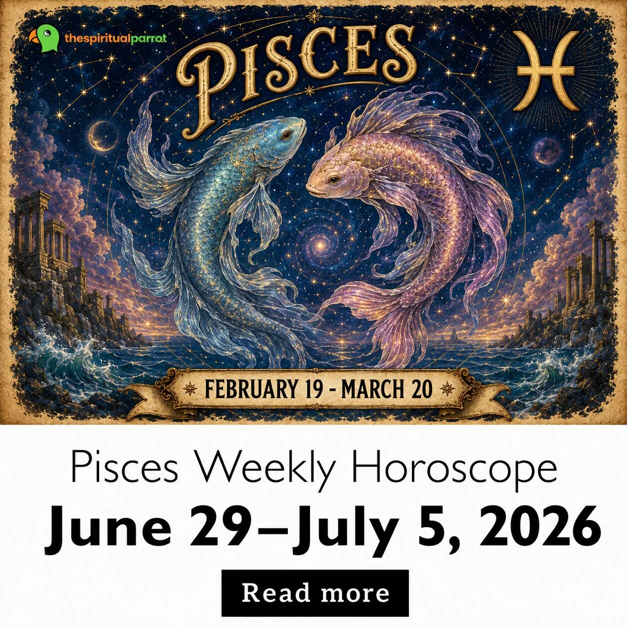 Pisces Weekly Horoscope, June 29 – July 5, 2026: Let Creativity and Joy Lead the Way
