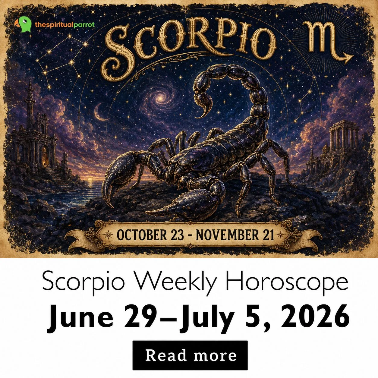 Scorpio Weekly Horoscope, June 29 – July 5, 2026: Expand Your Mind and Your World