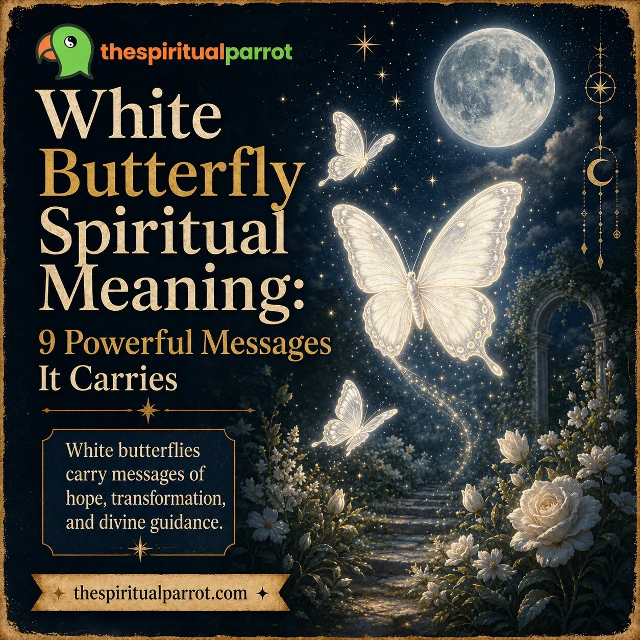 White Butterfly Spiritual Meaning: 9 Powerful Messages It Carries