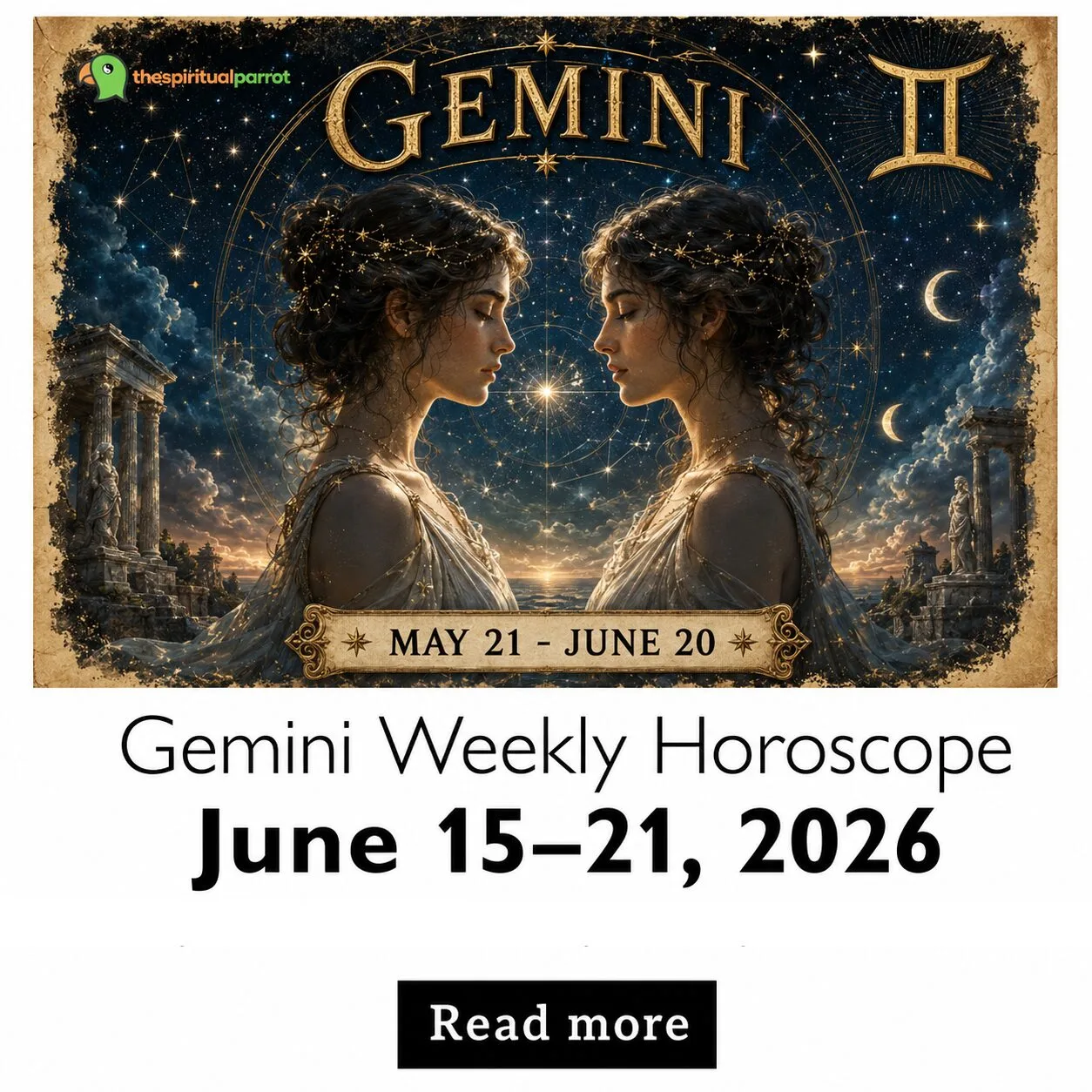 Gemini Weekly Horoscope, June 15–21, 2026: Your New Moon reset begins to take real shape
