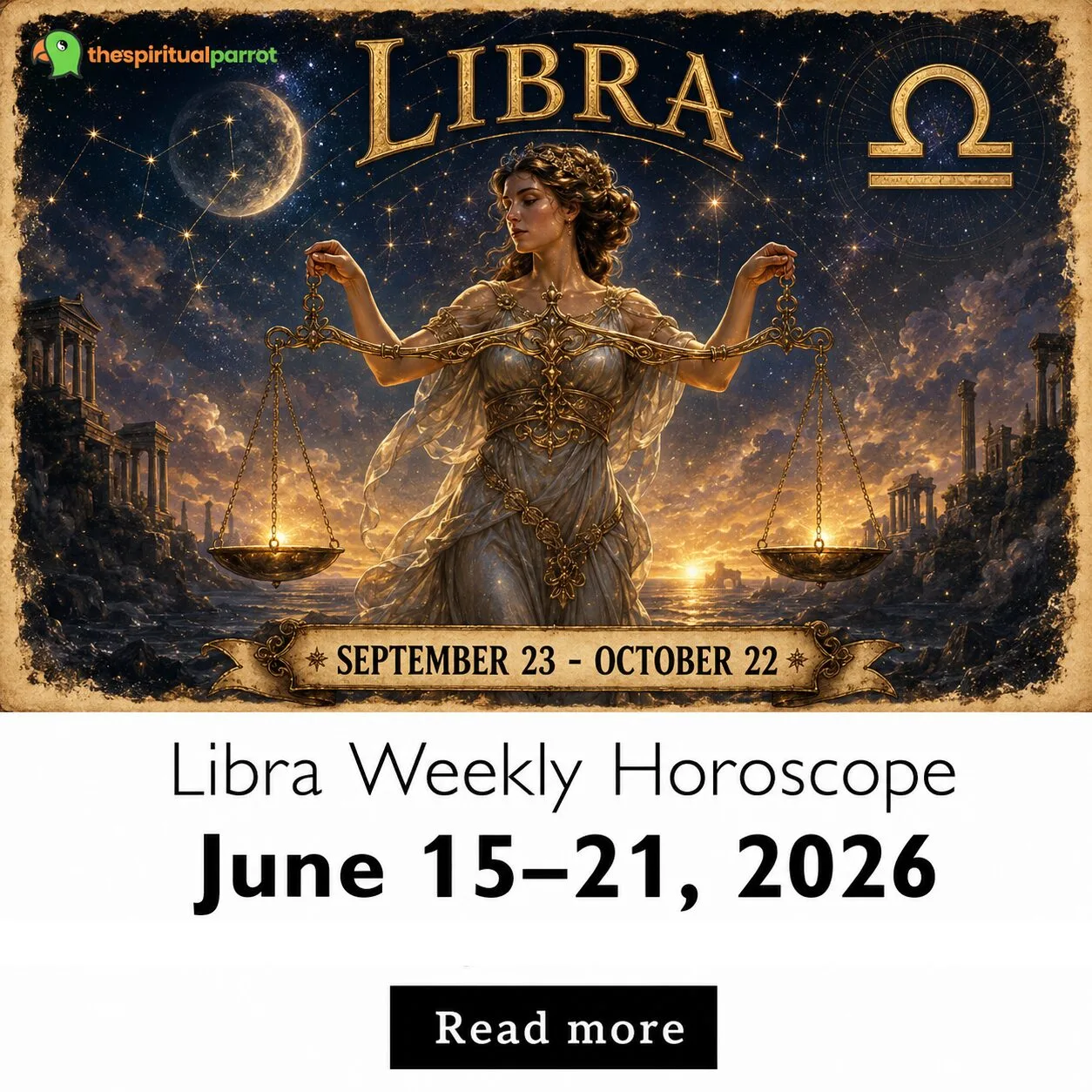 Libra Weekly Horoscope, June 15–21, 2026: A broader vision and warm friendships open new paths