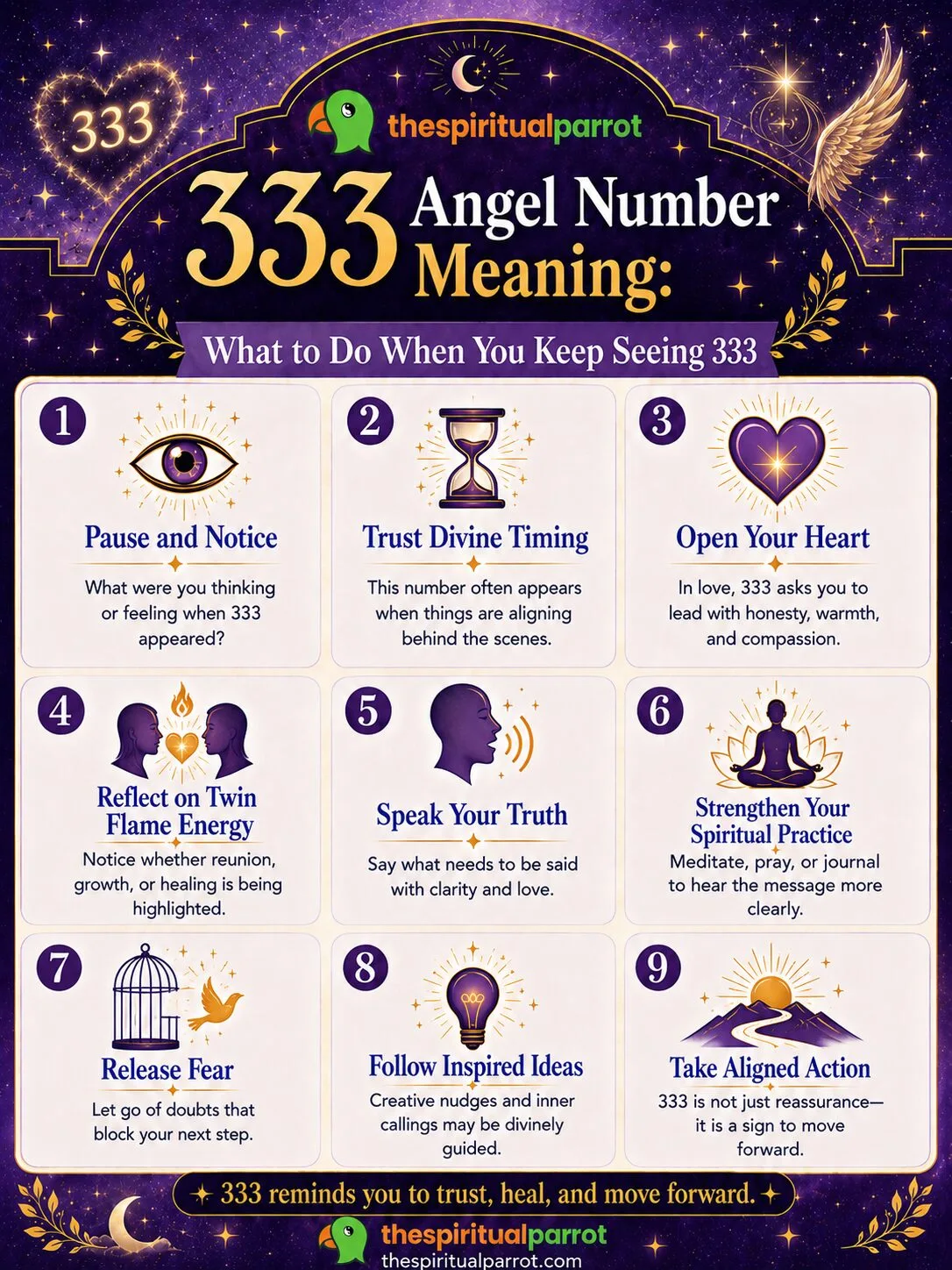 333 Angel Number Meaning: Love, Twin Flame & Spiritual Awakening 4 Why do you keep seeing 333