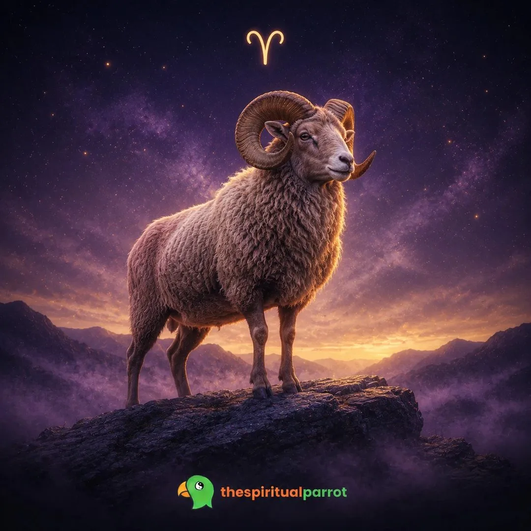 Aries zodiac artwork