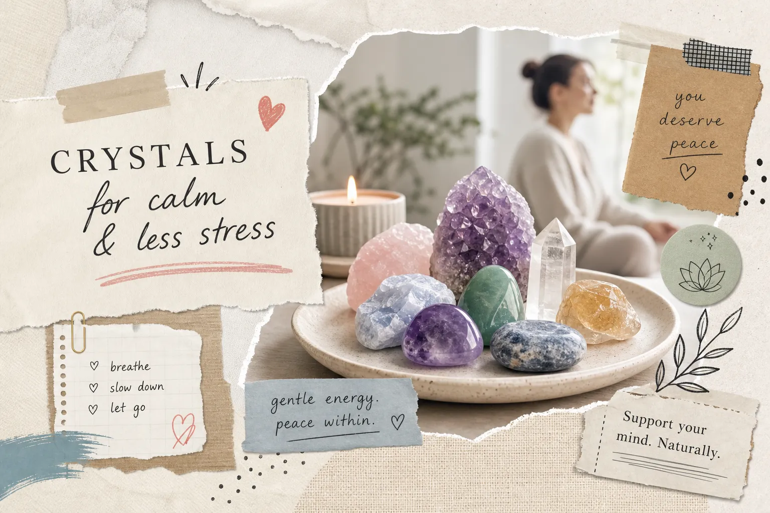 Crystal Healing for Stress: 12 Calming Stones To Try 2 Crystal Healing for Stress 12 Calming Stones To Try