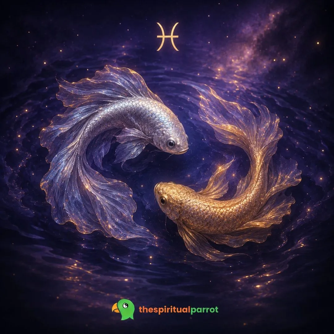 Pisces zodiac artwork