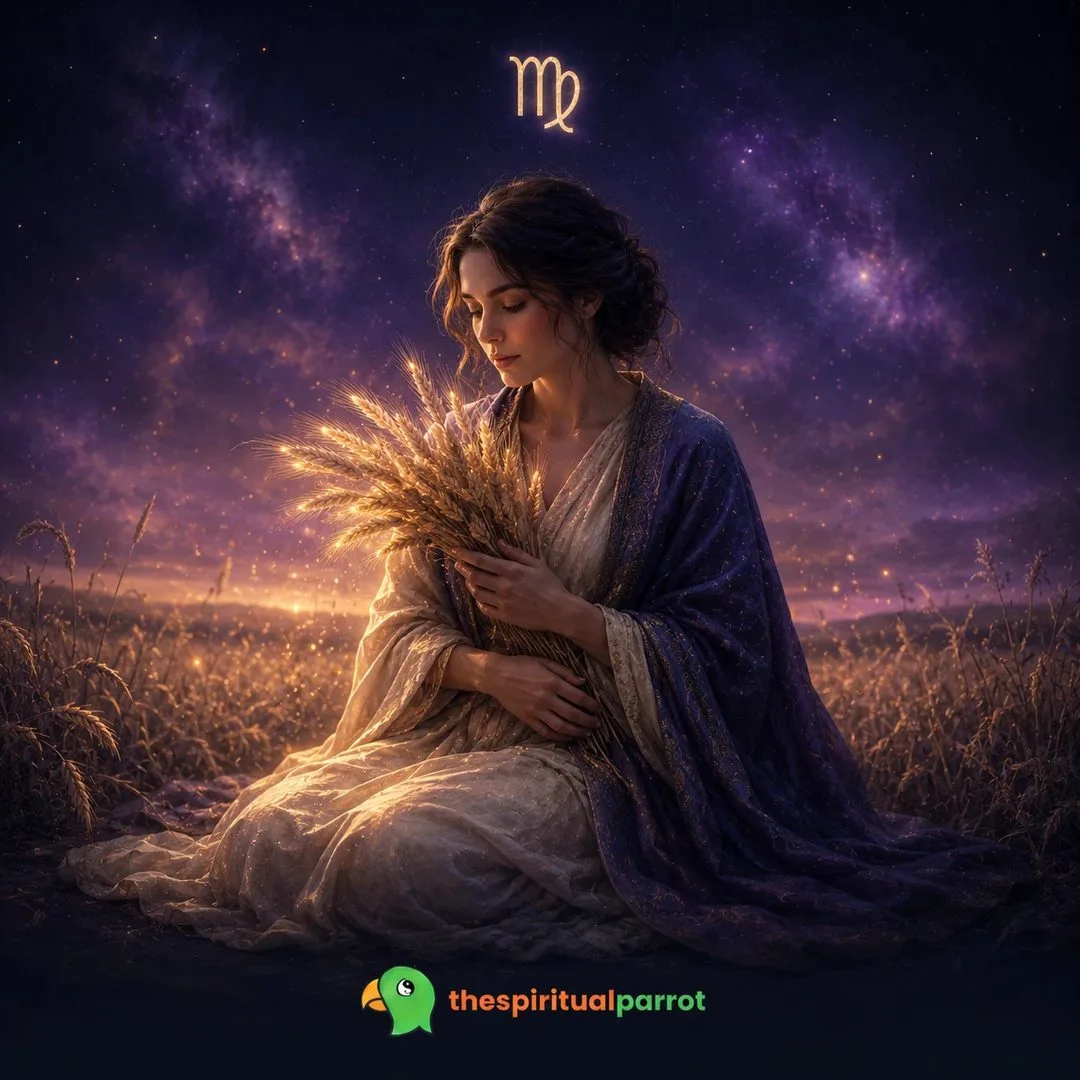 Virgo zodiac artwork