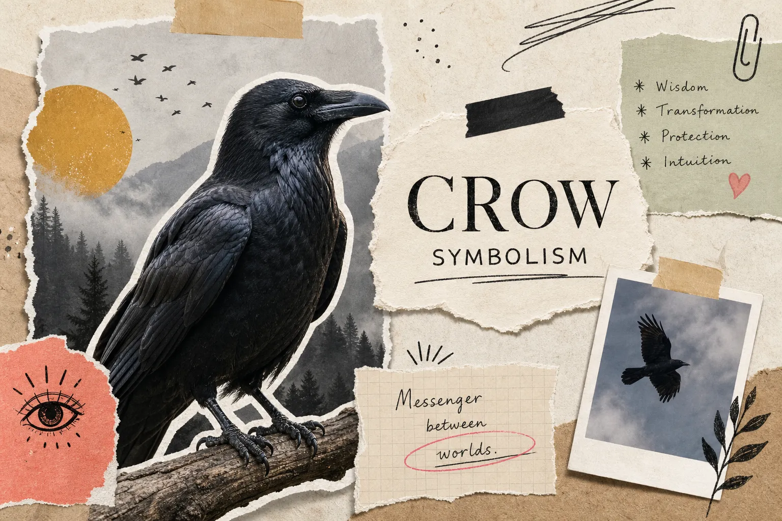 Crow Symbolism & Spiritual Meanings You Need to Know 2 crow-symbolism-spiritual-meanings-you-need-to-know